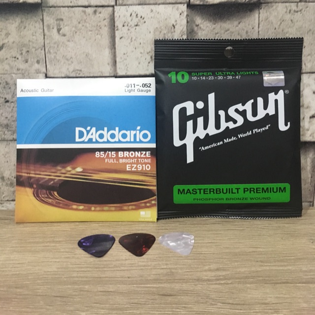 สายโปร่ง Daddario&Gibson พร้อมส่ง