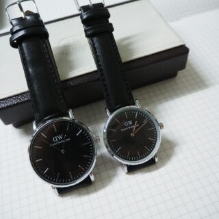 DW สายหนังดำ กรอบมี2สี