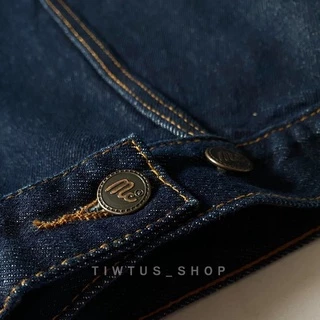 เสื้อแจ็คเก็ต Mc Jeans(แม็ค) สียีนส์เข้ม ผู้ชาย ผู้หญิง สวมใส่สบาย