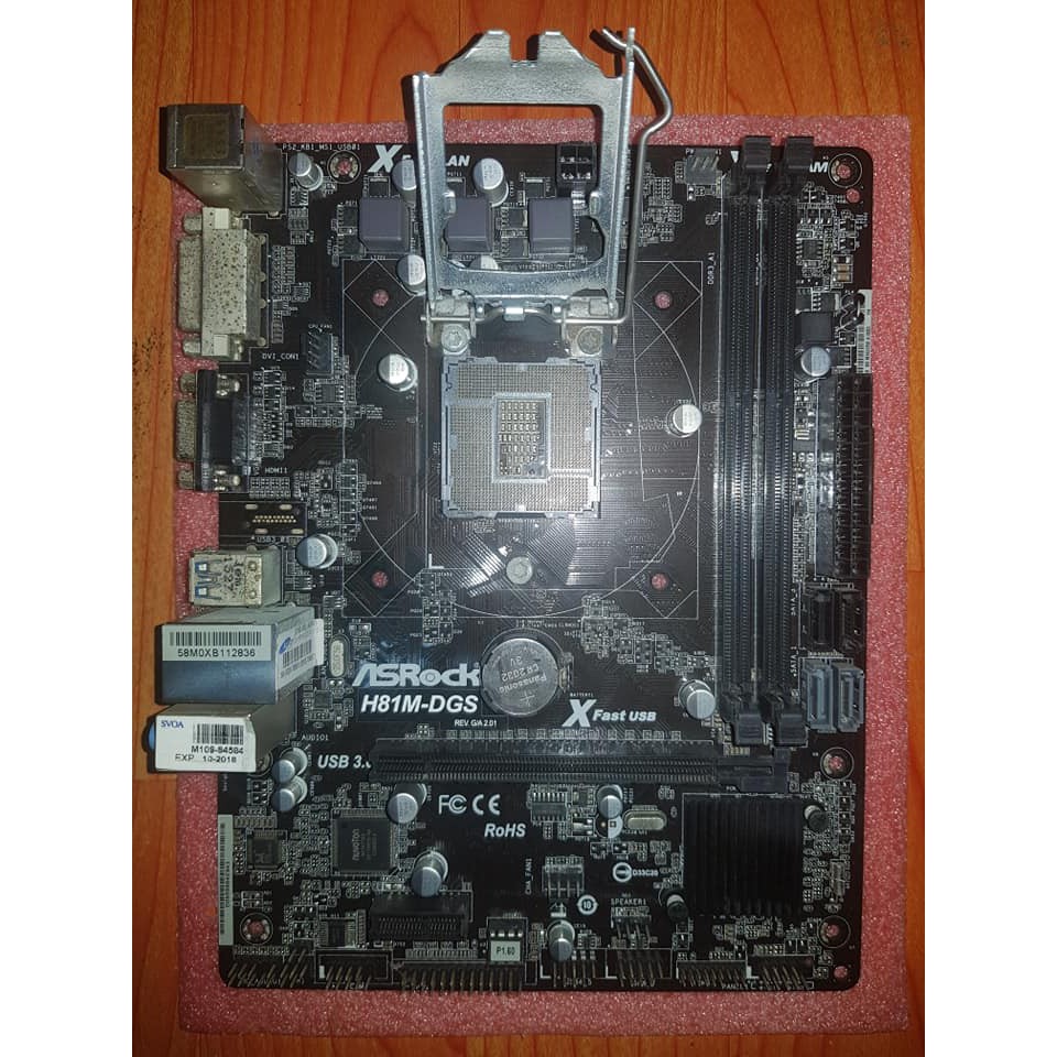 เมนบอด asrock h81m dgs 1150 มือสอง