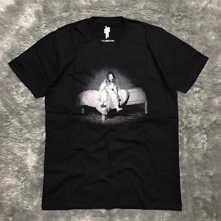 ใหม่ เสื้อยืด ลาย Billie Eilish Fall Sleep สีดํา ของแท้ สําหรับผู้ชาย | Billie EILISH ชุดนอน สีดํา ของแท้