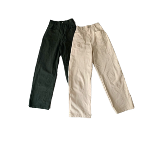 (เหลือตัวละ230บาทใส่Code:WYMRTK)กางเกงขายาว Double Bag pants