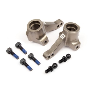 HPI 108078 ALUMINUM KNUCKLE SET (HARD ANODIZED) (BULLET, WR8)