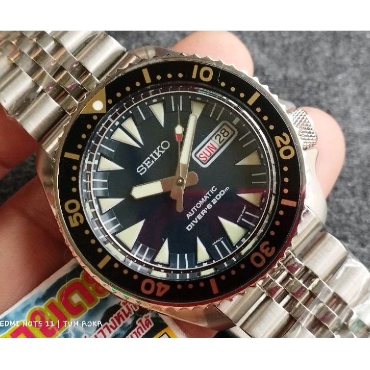Seiko Mod SKX The Fang Black