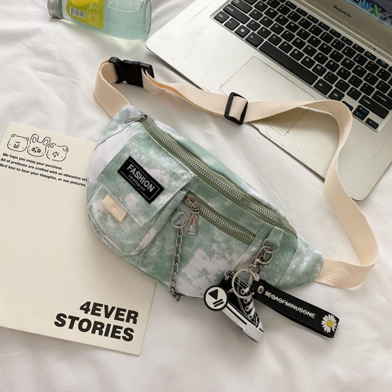 ✅ พร้อมส่ง ในไทย ถูกที่สุด ✅ กระเป๋าคาดอก กระเป๋าใบเล็กอินเทรนด์เวอร์ชั่นเกาหลี ราคา ถูกที่สุด ดีลบีเคเค แกลเลอรีภาพที่ 2