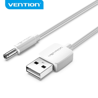 Vention Adapter Cable USB to DC 3.5mm 5V/1A 2A Charging Cable for USB hub mini fan CEX