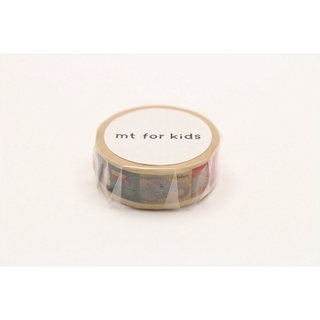 mt masking tape animal (MT01KID010) / เทปตกแต่งวาชิ ลาย animal แบรนด์ mt masking tape ประเทศญี่ปุ่น