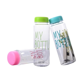 JJ_Shop My bottle ขวดน้ำพลาสติก คละสี กระบอกใส่น้ำ 500 ml/ราคาถูก