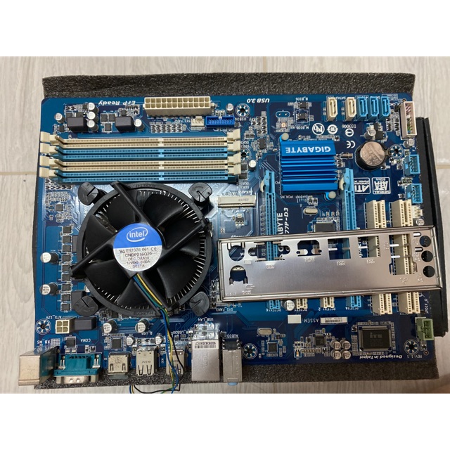 CPU I7 3770 + MB GIGABYTE GA-Z77P-D3