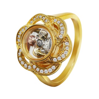 แหวนแชกงหมิว ของแท้ แหวนฟรีไซส์ แหวนปรับได้ ใบพัดสามกษัตริย์ แหวนกังหัน  แชกงหมิวนำโชค (กังหันหมุนได้)