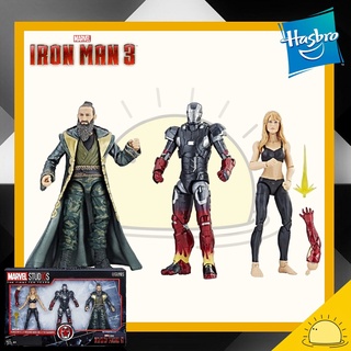 Marvel Studios: The First Ten Years Marvel Legends Pepper Potts, Iron Man Mark XXII, &amp; The Mandarin Three-Pack