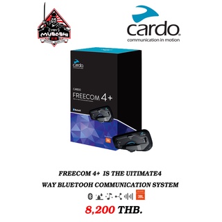 Cardo Freecom 4+ is the ultimate 4-way Bluetooth communication system. Nothing comes close.