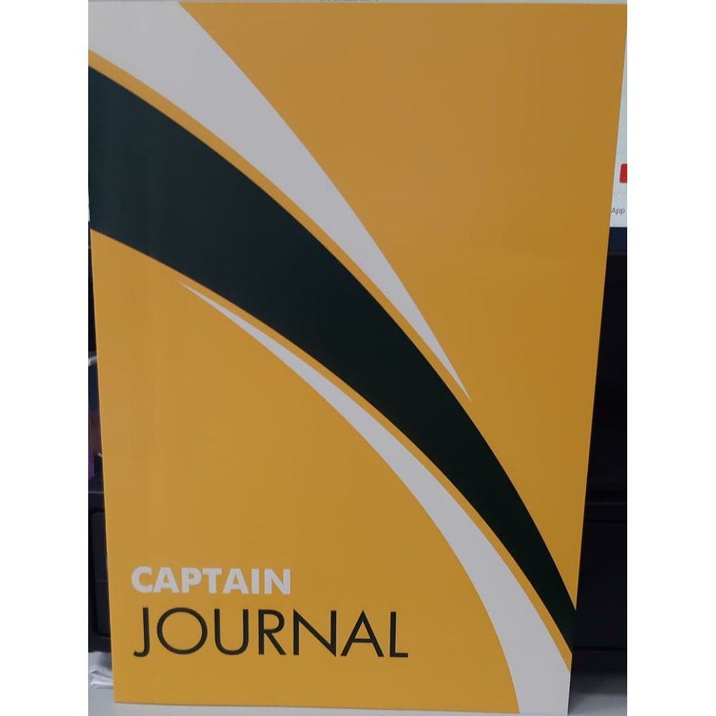 CAPTAIN JOURNAL 40 PAGES
