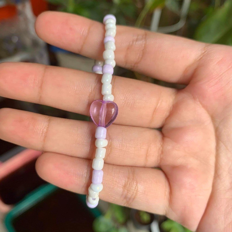 กำไลลูกปัด กำไลข้อมือ กำไลคู่ กำไล สร้อยข้อมือ ลูกปัด น่ารัก ราคาถูก กำไลข้อมือ สร้อยลูกปัด กำไลลูกปัดเม็ดทราย