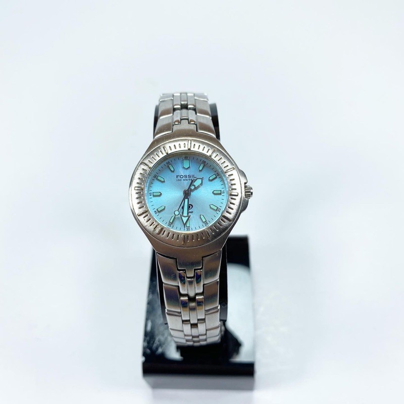 นาฬิกาผู้หญิงแบรนด์ FOSSIL blue