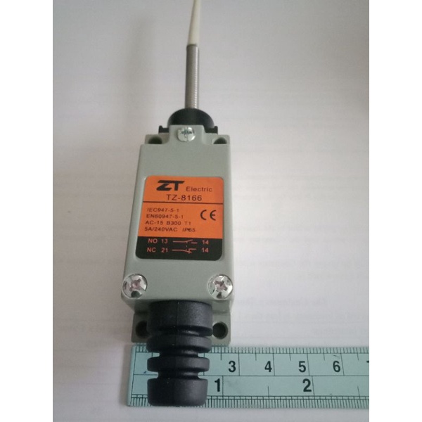 TZ-8166 Limit Switch ลิมิตสวิทช์ หางหนู 8166 5A / 240VAC 1NO, 1NC (แพ็ค1ตัว) ยี่ห้อ PNC,ZTของแท้ สวิทช์หางหนู ราคา ถูกที่สุด ดีลบีเคเค แกลเลอรีภาพที่ 2
