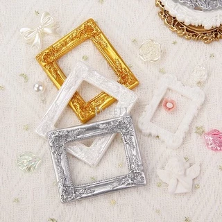 【MEET】1#-10# 1pc เทรนด์กรอบพิพิธภัณฑ์ขนาดเล็ก กรอบรูปแบบเรโตร้ DIY เครื่องประดับเรซิน วัสดุทำด้วยมือ