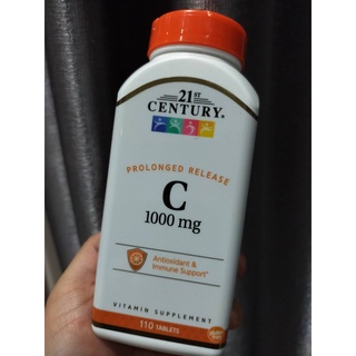 21st Century,C - 1000, Prolonged Release, 110 Tablets ( หมดอายุ 12/23)