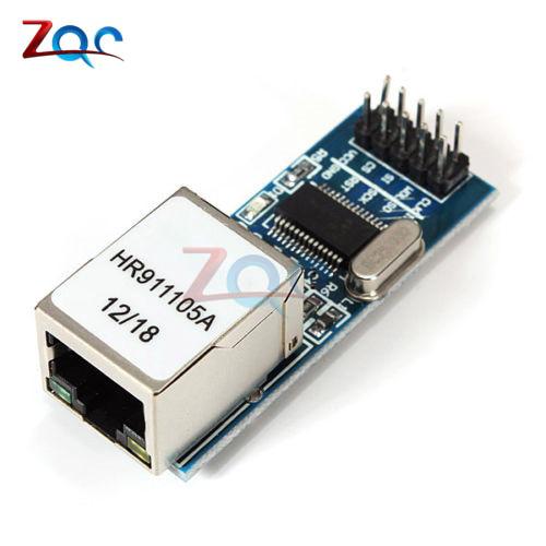 enc 28 j 60 lan ethernet แผ่นบอร์ดโมดูลเชื่อมต่อเครือข่ายสําหรับ arduino 25 mhz คริสตัล avr 51 lpc stm 32 3 . 3 v