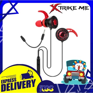 หูฟัง หูฟังเกมมิ่ง หูฟังมือถือ XTRIKE ME GAMING EARBUDS GE-109 for Smartphone, PC, PS4, Xbox One, cable 1.2เมตร