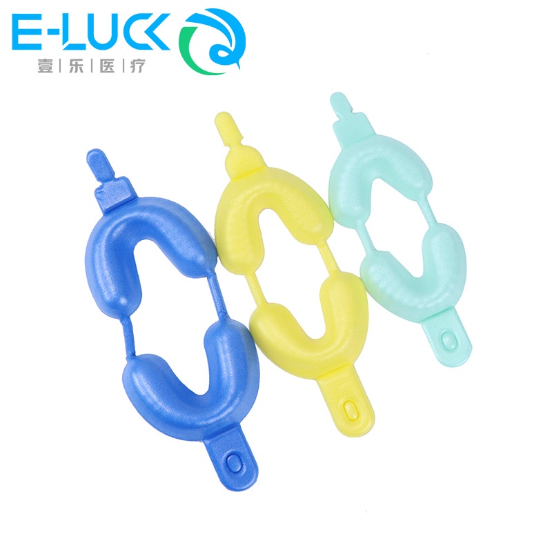 ถาดโฟมฟลูออไรด์ หลากสี แบบใช้แล้วทิ้ง สําหรับเด็ก จํานวน 10 ชิ้น