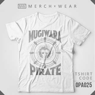 เสื้อยืดสีขาวผู้หญิง - บรู๊ค จอลลี่ โรเจอร์ - เสื้อเชิ้ตวันพีซ (OPA025)