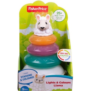 Fisher Price ฟิชเชอร์ ไพรส์ Linkimals™ Lights &amp; Colors Llama ของเล่นเสริมพัฒนาการเด็ก มีเสียงเพลง  FYK59 CH