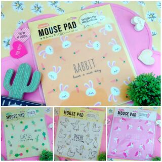 แผ่นรองเม้าส์ Mouse pad สัตว์น้อยน่ารัก