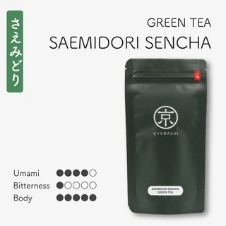 KYOBASHI - SENCHA Saemidori Sencha ชาเขียว เซนฉะ สายพันธุ์สะเอะมิโดะริ