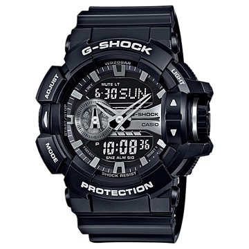 Casio G-Shock Limited Garish Black &amp; Gold Series รุ่น GA-400GB-1A