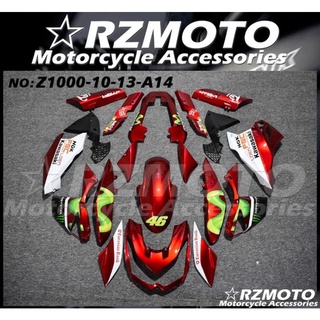 ชุดแฟริ่ง z1000 ปี 2010ชุดสี kawasaki z1000 ตัวเก่าปี 2010-2013จำหน่ายชุดแฟริ่งแต่งรถบิ๊กไบค์ทุกรุ่น z1000