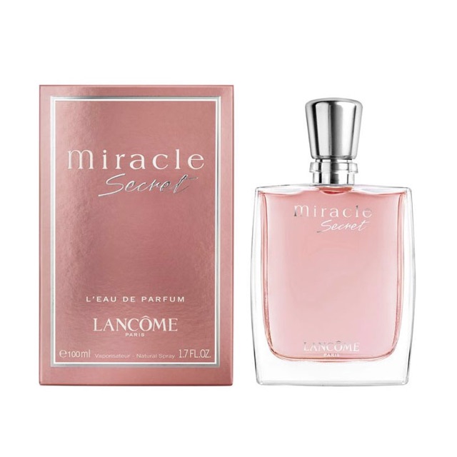 Lancome Miracle Secret EDP 100ml (กล่องจริง) 100ml (กล่องจริง)
