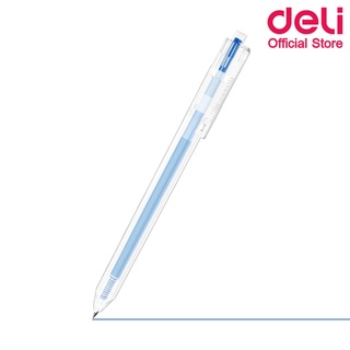 Deli G118 Gel Pen ปากกา ปากกาเจลสี หมึกน้ำเงิน 0.5mm (แพ็ค 1 แท่ง) ปากกา อุปกรณ์การเรียน เครื่องเขียน ปากกาเจลราคาถูก