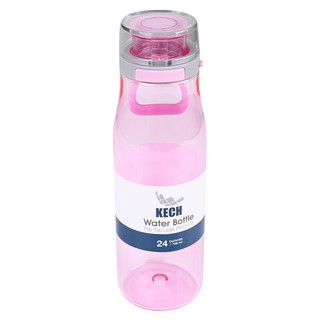 🍟สุดฮิต!! กระบอกน้ำพลาสติก กระบอกน้ำใส กระบอกใส่น้ำ TRITAN 0.7 ลิตร สีชมพู WATER BOTTLE TRITAN 0.7L PINK ที่ใส่อาหารและเ