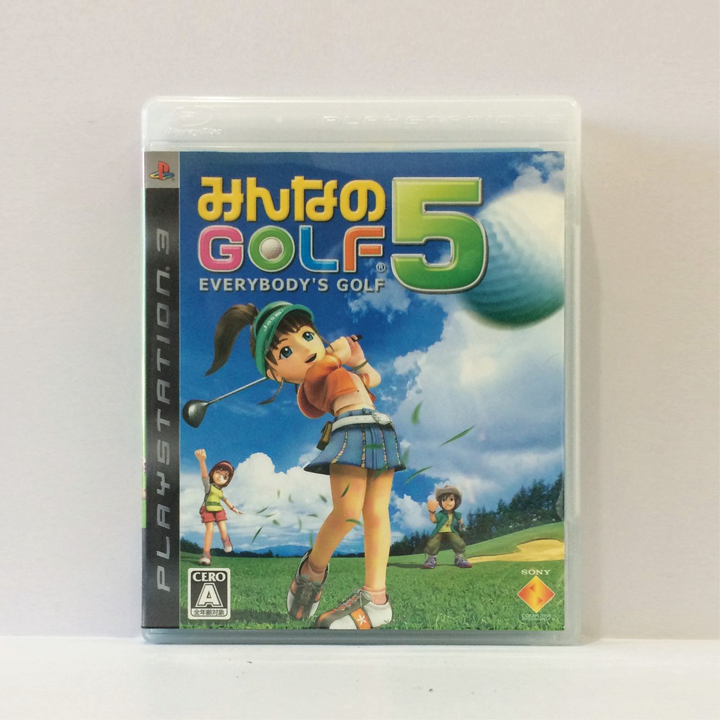 แผ่นเกม Everybody.s Golf 5 เครื่อง PlayStation 3 (PS3)