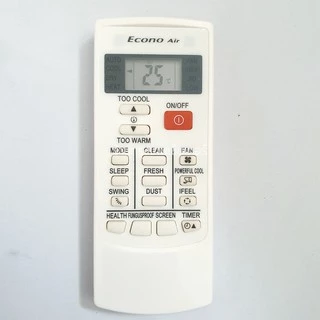 รีโมทแอร์ อีโคโน่ ECONO AIR รุ่นECN มีพร้อมส่งตลอด ส่งทุกวัน