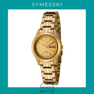 Seiko Womens SYME02K1 Automatic Gold Tone Watch