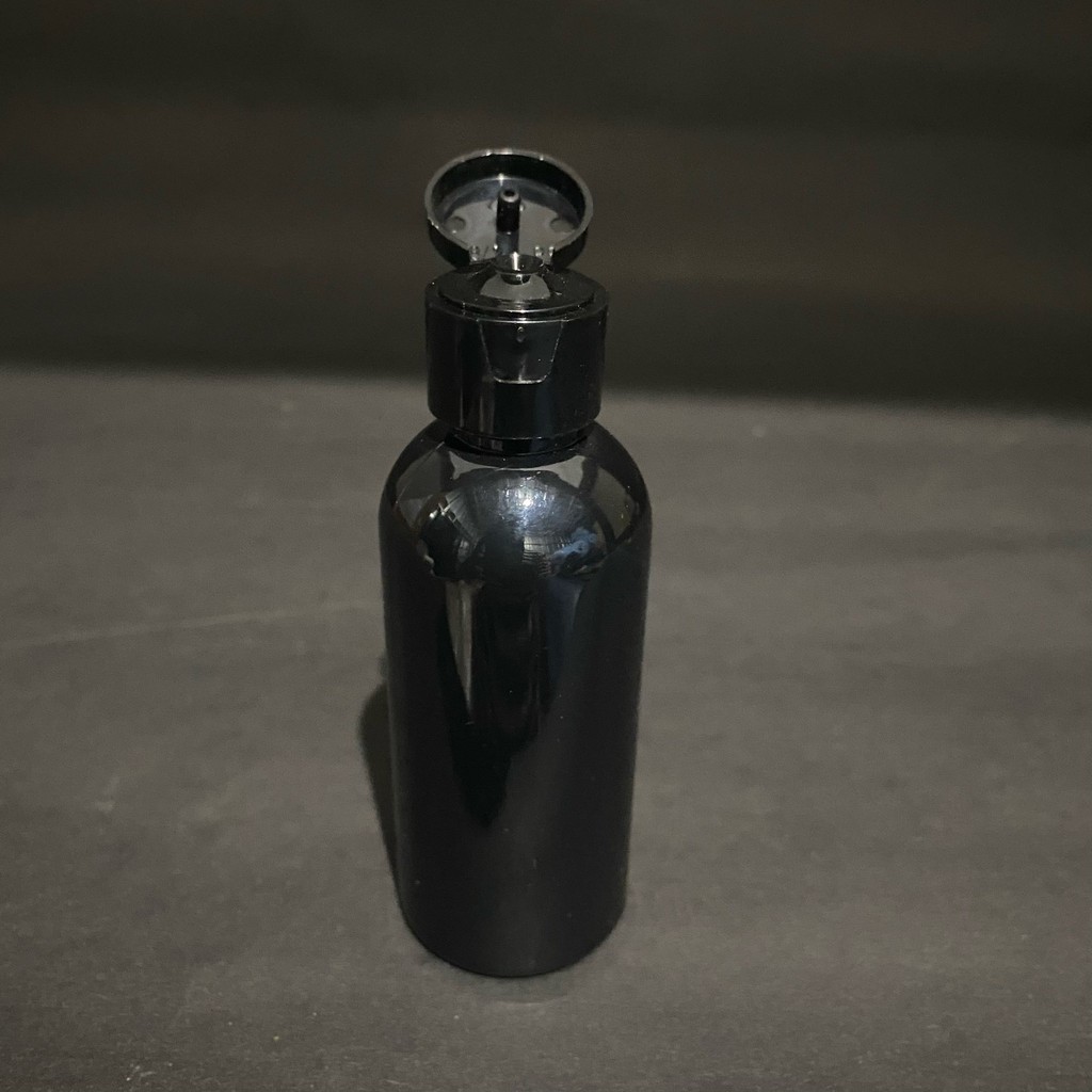 60ML FLIPTOP BOTTLE / 60ML FLIPTOP BOTTLE FULL BLACK