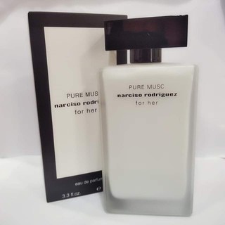 【ของแท้ 💯% 】⚡️ส่งฟรี 🚚 น้ำหอม Narciso Rodriguez Pure Musc For Her  EDP 100 ml. *กล่องขาย*