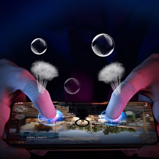 Rr ปลอกสวมนิ้วมือ หน้าจอสัมผัส สําหรับเล่นเกมโทรศัพท์มือถือ แท็บเล็ต