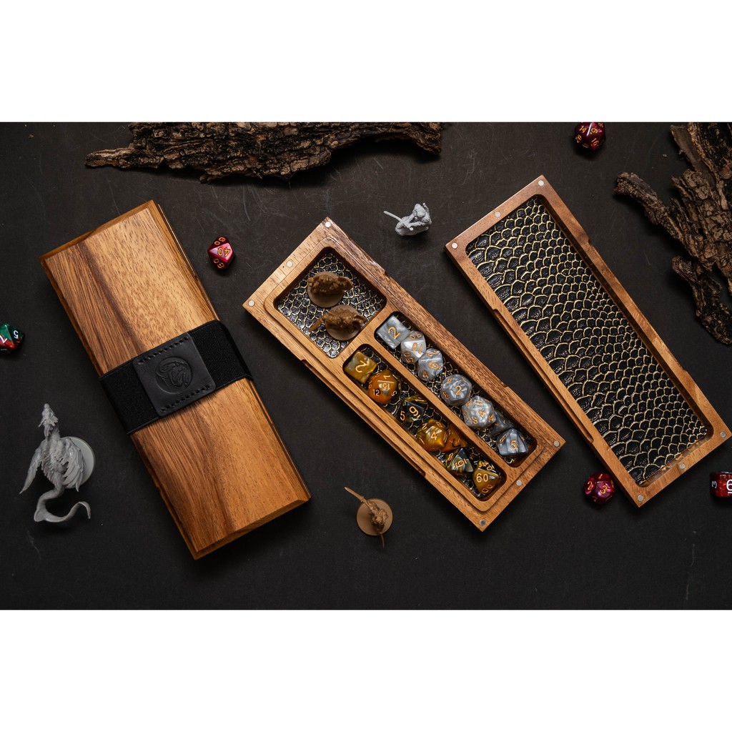 Dragon Dice Box (Product does not include dice) | Dice Vault | RPG Dice Set | Dungeons and Dragons D