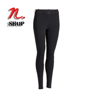 กางเกงขี่ม้าสำหรับผู้หญิง FOUGANZA 100 WOMENS HORSE RIDING JODHPURS