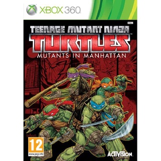 Teenage Mutant Ninja Turtles Mutants in Manhattan xbox360 [Region Free] แผ่นเกมXbox360 แผ่นไรท์สำหรับเครื่องที่แปลงแล้ว