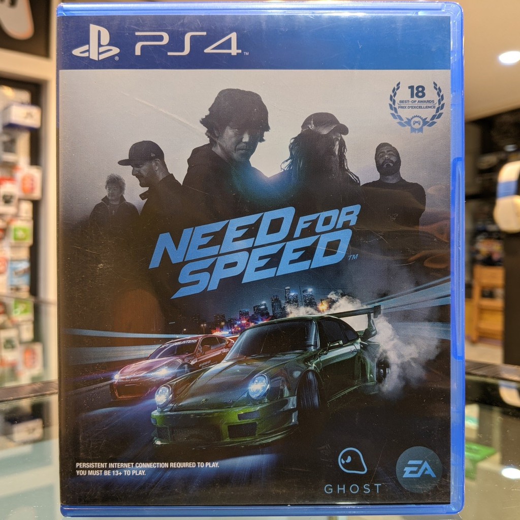 (โซน3 / ภาษาอังกฤษ) มือ2 Need for Speed แผ่นเกม Ps4 แผ่นPS4 มือสอง (NFS เกมแข่งรถ เกมรถแข่ง เล่นกับ 