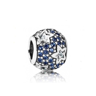 [พร้อมส่ง สินค้าแท้ 💯] Pandora Midnight Blue Pave Stars Charm