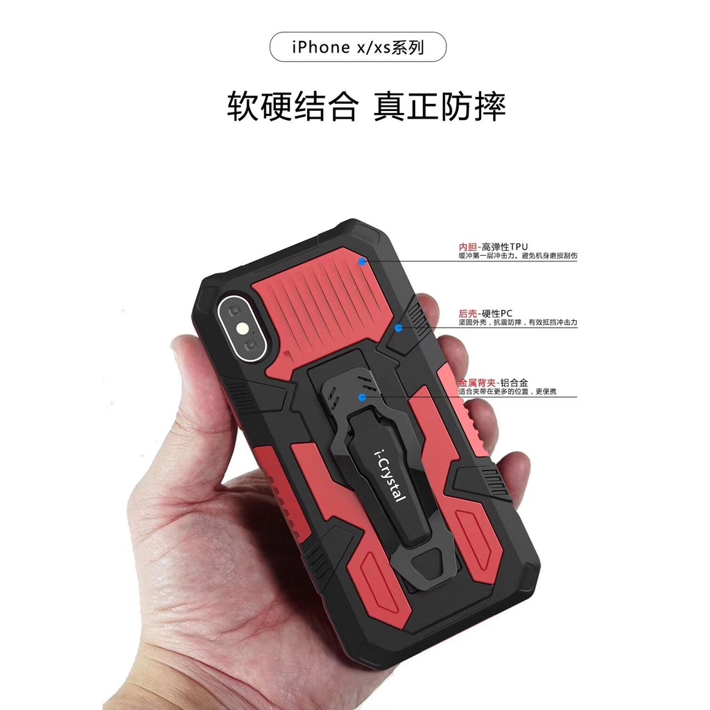 เคสโทรศัพท์ Oppo A57(4G) A31 A16k A76 A92 ตั้งได้ รูปที่ 4