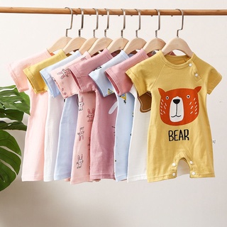 ❣ Carters💖 จั๊มสูทผ้าฝ้าย0-6เดือน💓 jumpsuits เด็กแขนสั้นสำหรับเด็กหญิงละเด็กชาย เสื้อผ้าแพ็คก้น. เสื้อผ้าเด็กแรกเกิด