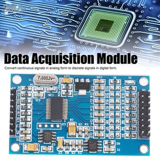 ShiZi 24 Bit 8 Channel Adc บอร์ดโมดูลข้อมูลความแม่นยําสูง 30Ksps วัดอัตราการเต้นหัวใจ Ads1256