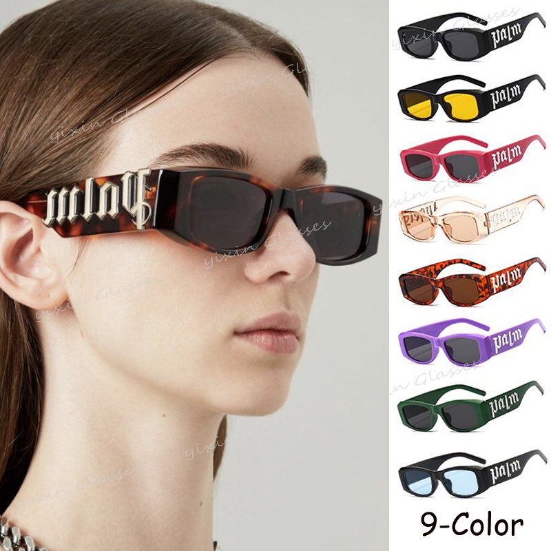 【ขายส่ง】COD แว่นตากันแดดแฟชั่น กรอบสีม่วง ขนาดเล็ก สไตล์ฮิปฮอป สําหรับผู้หญิง