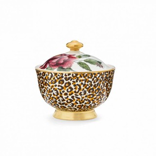 Spode Creatures of Curiosity Leopard Print Sugar Bowl with Lid ถ้วยพร้อมฝา 200 ml